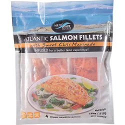 Next Wave Salmon W/sweet Chili Marinade - 18 Oz