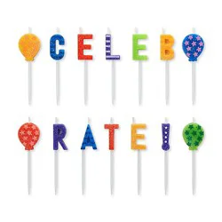 Papyrus Celebrate Birthday Candles 14 Count - Each
