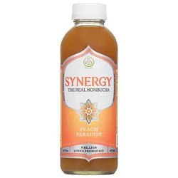 Synergy The Real Kombucha Peach Paradise - 16 Fl. Oz.