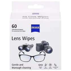 Zeiss Lens Wipes - 60 Ct