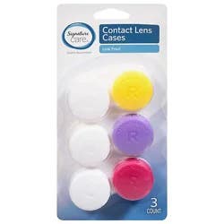 Signature Select/care Contact Lens Case - 3 Ct