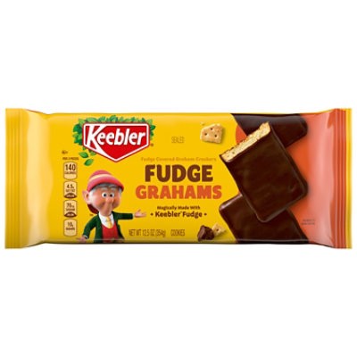 slide 1 of 7, Keebler Fudge Grahams Fudge Covered Graham Crackers - 12.5 Oz, 12.5 oz