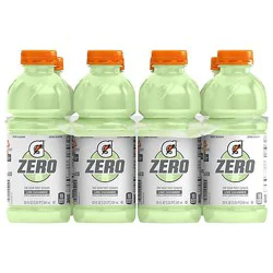 Gatorade Zero Zero Sugar Thirst Quencher Lime Cucumber 20 Fl Oz Bottles - 8-20 Fz