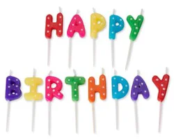 Papyrus Happy Birthday Candles 13 Count - Each