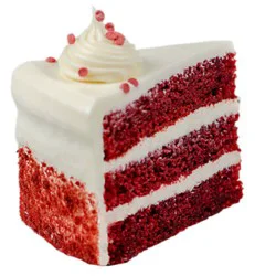 La Rocca Classic Red Velvet Cake Slice - Ea
