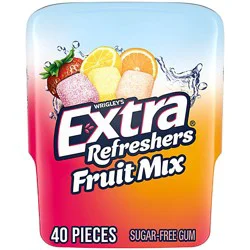 Extra Refreshers Fruit Mix Bottle - 40 Ct