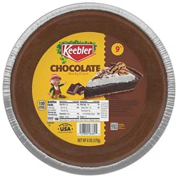 Keebler Ready Crust Chocolate Pie Crust Premade Crust For Baking And No-Bake 9-Inch - 6 Oz
