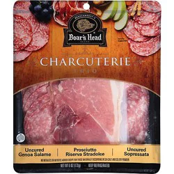 Boars Head Uncured Genoa Salame Prosciutto Riserva Stradolce - 6 Oz