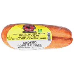 Hills Smoked Sausage Rope - 12 Oz