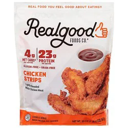 Real Good Food Chicken Tender Strips - 20 Oz