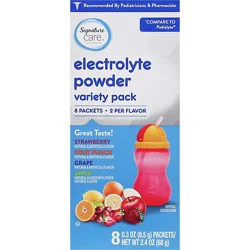 Signature Select/care Electrolyte Powder Variety Pack - 8-.3 Oz.