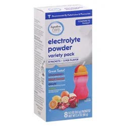 Signature Select/care Electrolyte Powder Variety Pack - 8-.3 Oz.