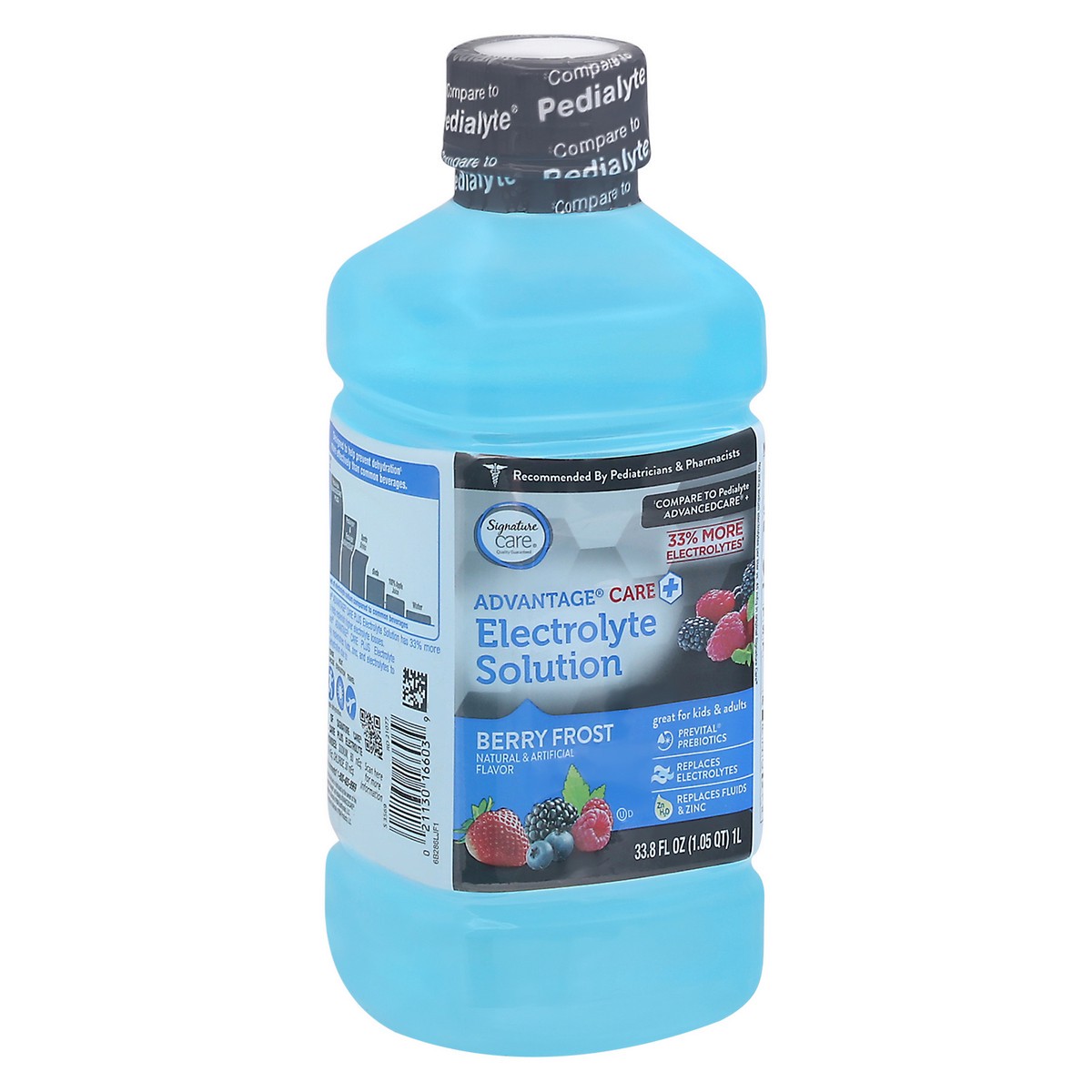 slide 4 of 12, Signature Select/care Electrolyte Advanced Care Berry Frost - 33.8 Fl. Oz., 33.8 fl oz