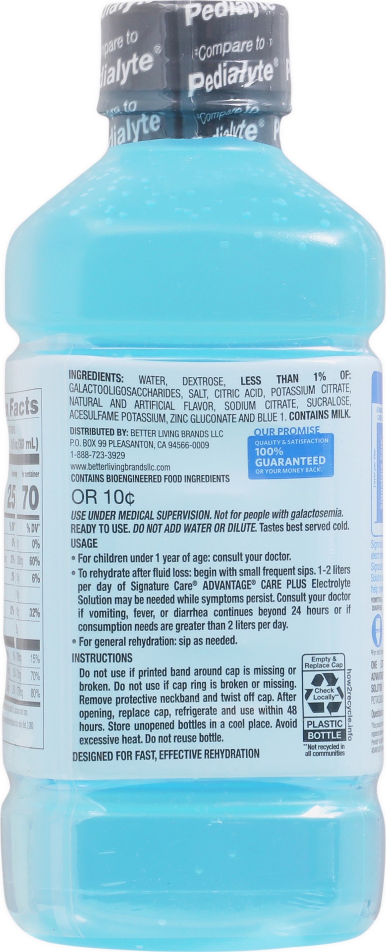 slide 9 of 12, Signature Select/care Electrolyte Advanced Care Berry Frost - 33.8 Fl. Oz., 33.8 fl oz