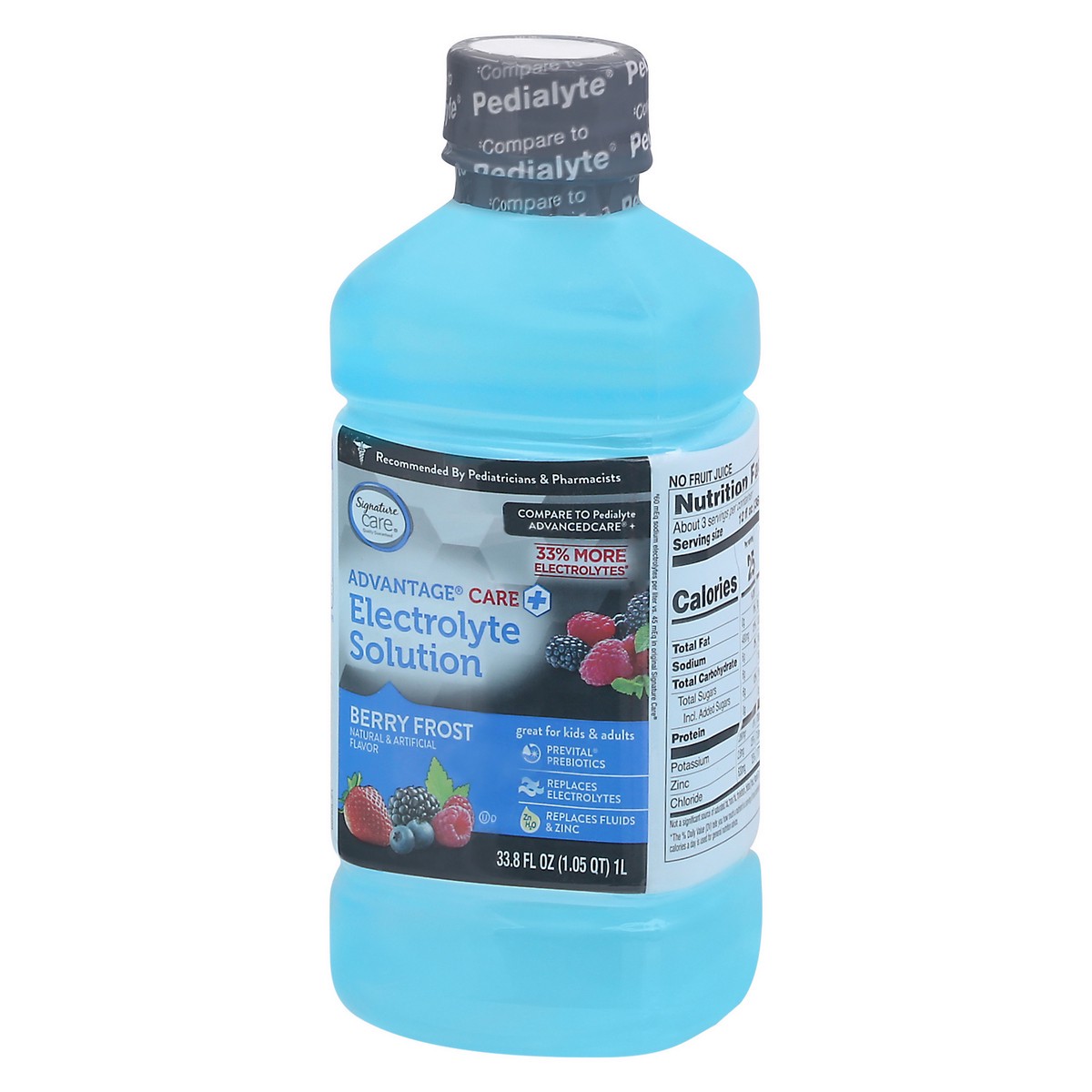 slide 12 of 12, Signature Select/care Electrolyte Advanced Care Berry Frost - 33.8 Fl. Oz., 33.8 fl oz