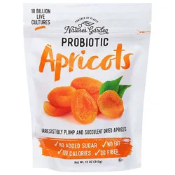 Natures Garden Probiotic Apricots - 12 Oz
