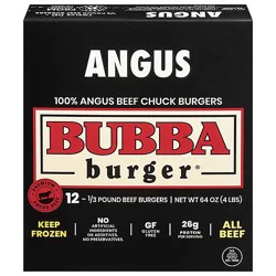 Bubba Burger Angus Burger - 64 Oz