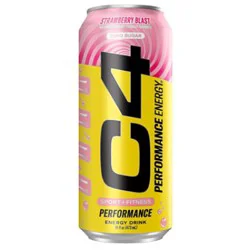 C4 Performance Energy Strawberry Blast - 16 Fz