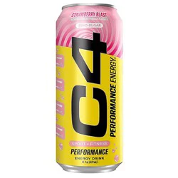 C4 Performance Energy Strawberry Blast - 16 Fz