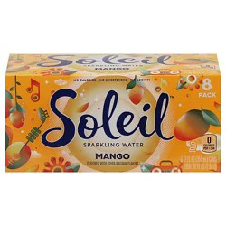 Soleil Sparkling Water Mango - 8-12 Fl. Oz.