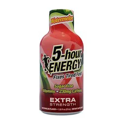 5-Hour Energy Shot Extra Strength Watermelon - 1.93 Fz