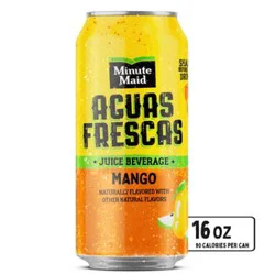 Minute Maid Aguas Frescas Mango Can - 16 Fz