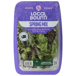 Local Bounti Spring Mix Baby Leaf - 9.5 Oz