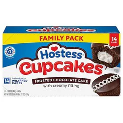 Hostess Cupcakes Chocolate Snack Cakes - 14 - 22.22 Oz