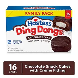 Hostess Ding Dongs Snack Cakes Chocolate Flavor - 16 - 20.31 Oz