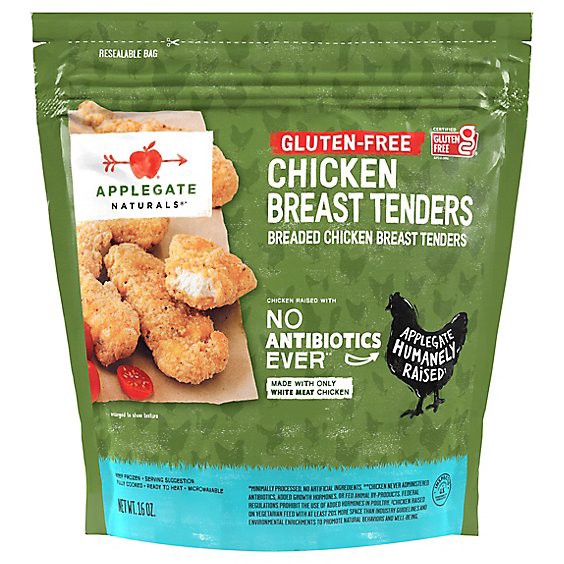 slide 1 of 10, Applegate Farms Chicken Breast Tenders Gluten Free - 16 Oz, 16 oz
