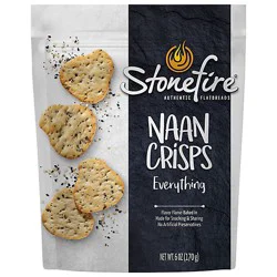 Stonefire Crisps Naan Everything - 6 Oz