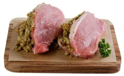Traditional Stuffed Pork Chops -.5 Lbs.