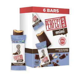 Perfect Bar Mini Gluten-Free Chocolate Covered Peanut Butter Protein Bars - 6-1.05 Oz