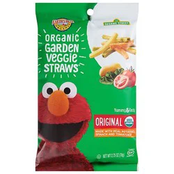 Earth's Best Organic Garden Veggie Straw - 2.75 Oz