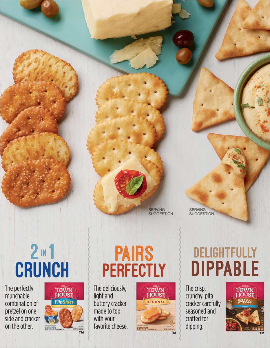 slide 9 of 11, Town House Original Crackers - 11 Oz, 11 oz