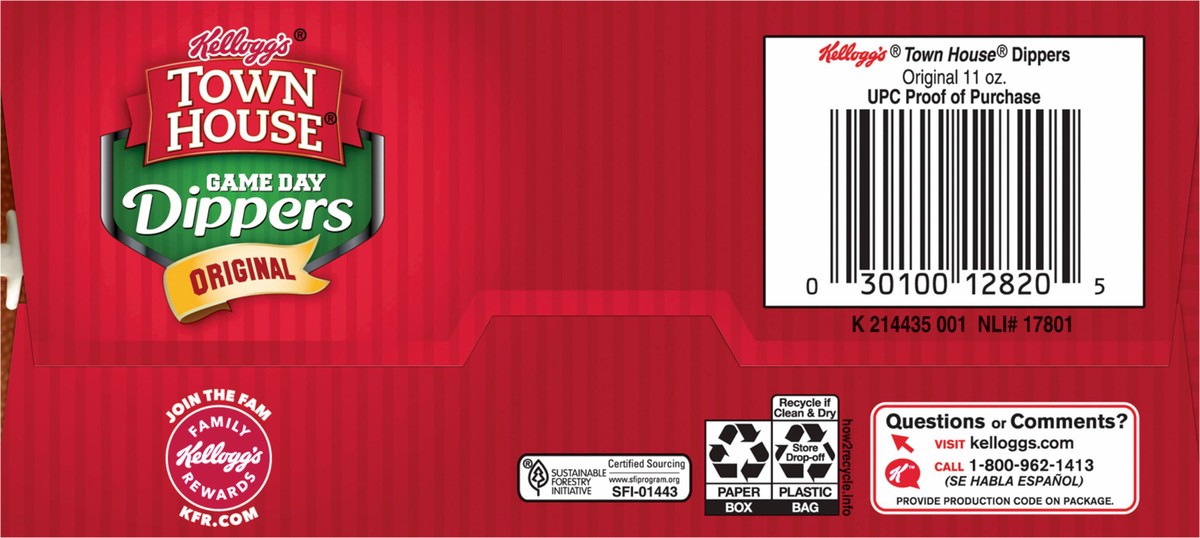 slide 3 of 11, Town House Original Crackers - 11 Oz, 11 oz