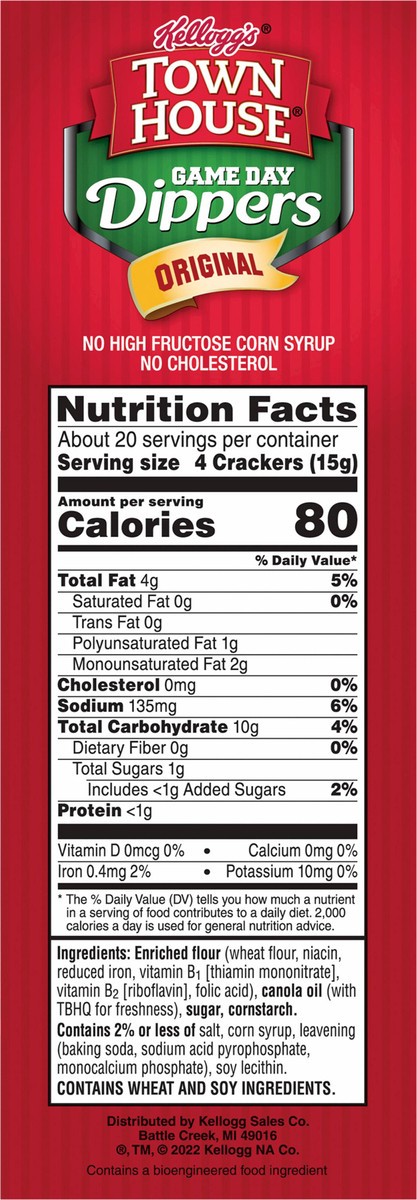 slide 6 of 11, Town House Original Crackers - 11 Oz, 11 oz