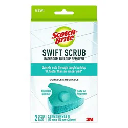 Scotch Brite Swift Scrub Bathroom Buildup Remover - 2 Ct