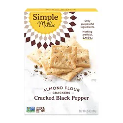 Simple Mills Almond Flour Cracker - 4.25 Oz