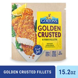 Gorton's Golden Crusted Fish Fillet - 8 Count