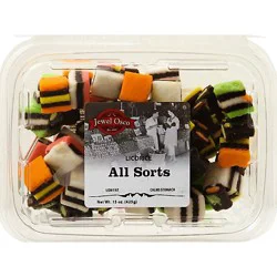Jewel Osco All Sorts Licorice Tub - 15 Oz