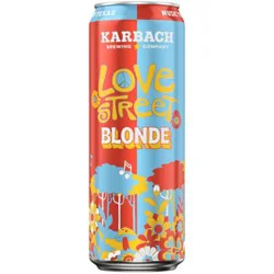 Karbach Brewing Co. Love Street Blonde Beer In Can - 25 Fl. Oz.