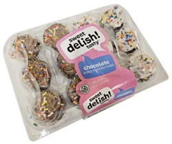 Chocolate Mini Cupcakes 12 Count - Ea