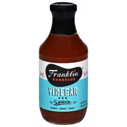 Franklin Bbq Sauce Vinegar - 18 Oz