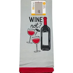 Mei E Wine Not Kitchen Towel - Ea