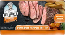 Bill Bailey's Beef Sirloin Tri Tip Roast Bourbon Pepper - 2 Lb