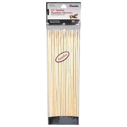Jumbo Bamboo Skewers - Ea