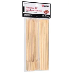 Bamboo Skewers Asst 10inch - Ea