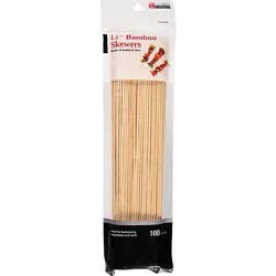 Kitchen Collection Bamboo Skewers 12 Inches - Ea