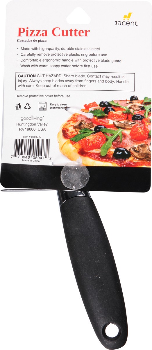 slide 4 of 10, Good Living Deluxe Pizza Cutter - Ea, 1 ct